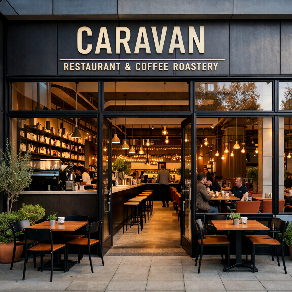 Caravan storefront