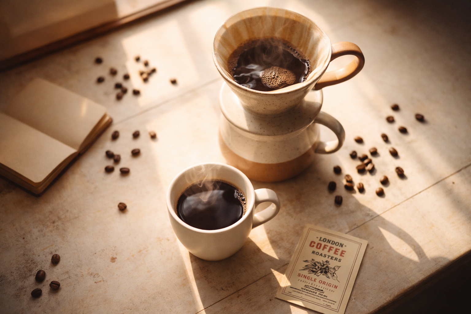 Specialty coffee setup