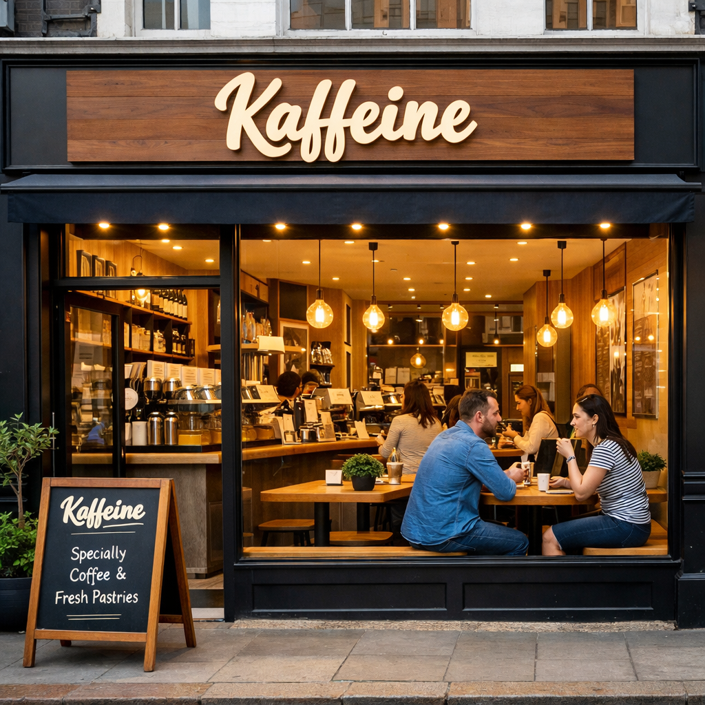 Kaffeine storefront