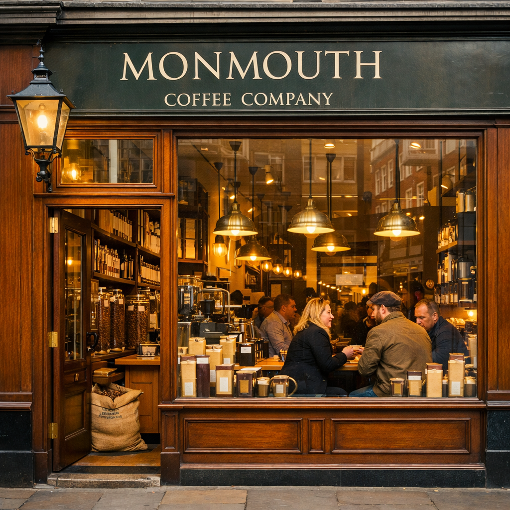 Monmouth Coffee Company storefront